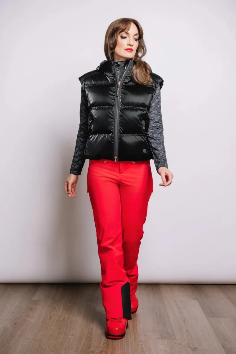 Livy Down Ski Vest Women Ski Layers