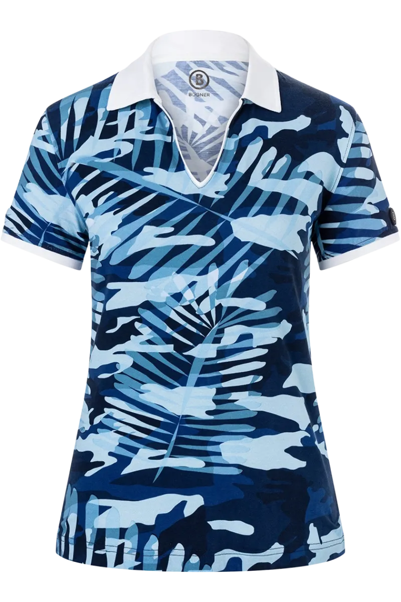 Best Lumi 2 Palm Print Golf Shirt - Women All Golf Clothes