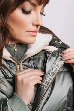 Clearance Lyra Shearling & Down Ski Jacket Women Ski Jackets