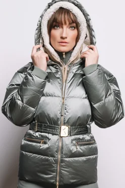 Clearance Lyra Shearling & Down Ski Jacket Women Ski Jackets