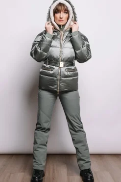 Clearance Lyra Shearling & Down Ski Jacket Women Ski Jackets
