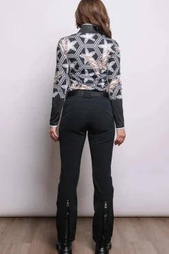 Madei Gold Hardware Stretch Ski Pants Women Ski Pants