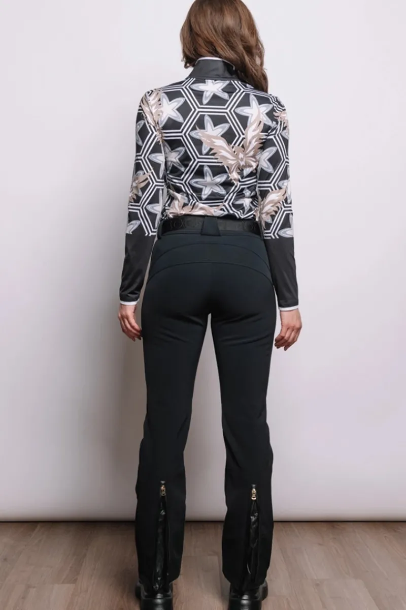 Madei Gold Hardware Stretch Ski Pants Women Ski Pants