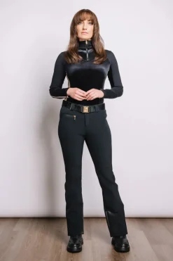 Madei Gold Hardware Stretch Ski Pants Women Ski Pants