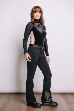 Madei Gold Hardware Stretch Ski Pants Women Ski Pants