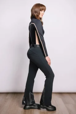 Madei Gold Hardware Stretch Ski Pants Women Ski Pants