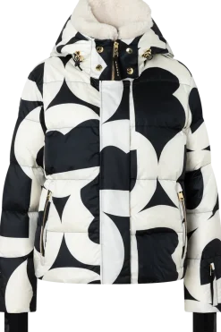 Clearance Maja Down Functional Ski Jacket - B Print Women Ski Jackets