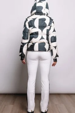 Clearance Maja Down Functional Ski Jacket - B Print Women Ski Jackets