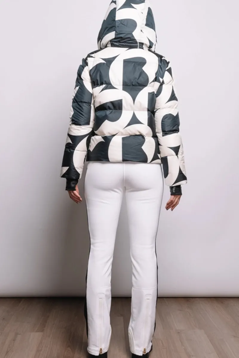Clearance Maja Down Functional Ski Jacket - B Print Women Ski Jackets