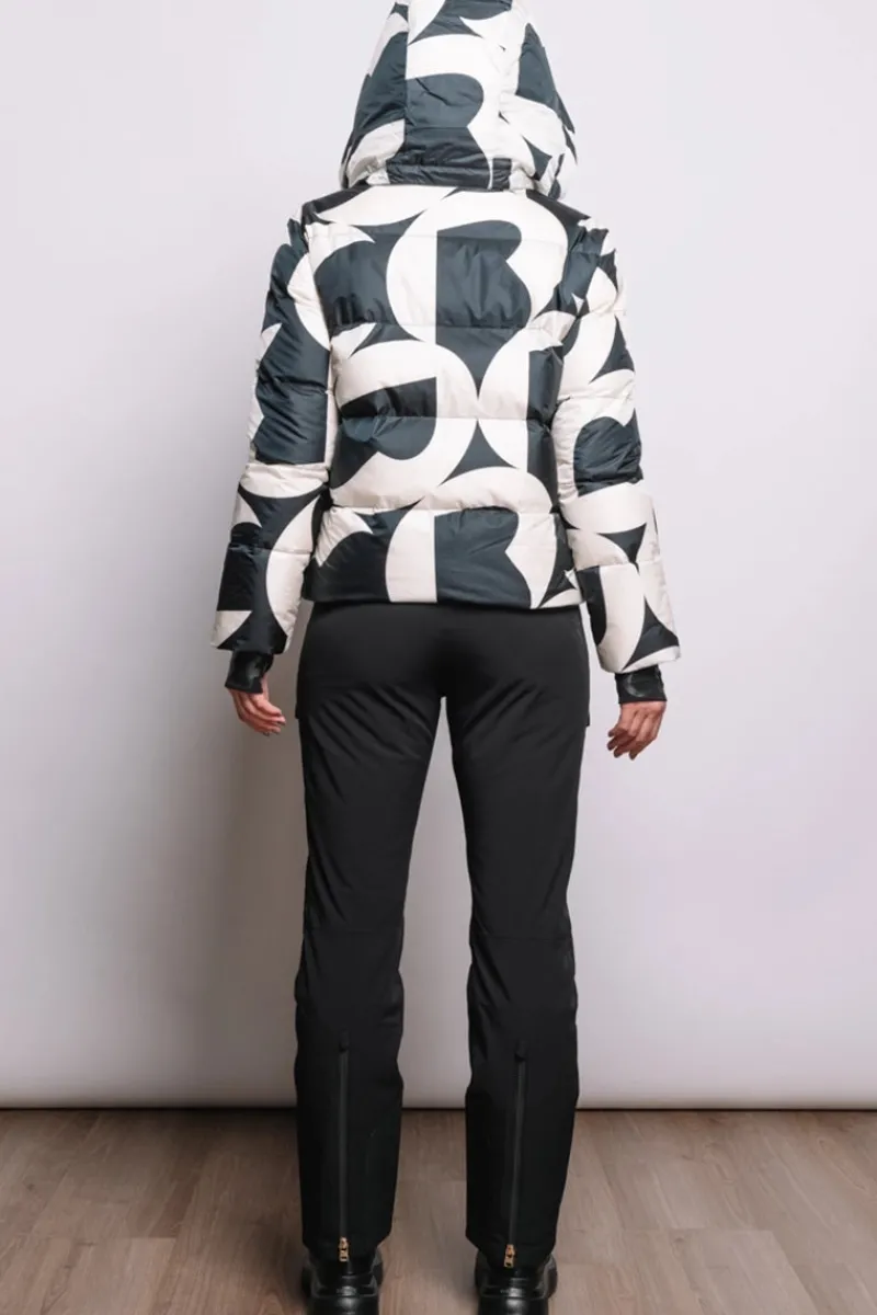 Clearance Maja Down Functional Ski Jacket - B Print Women Ski Jackets