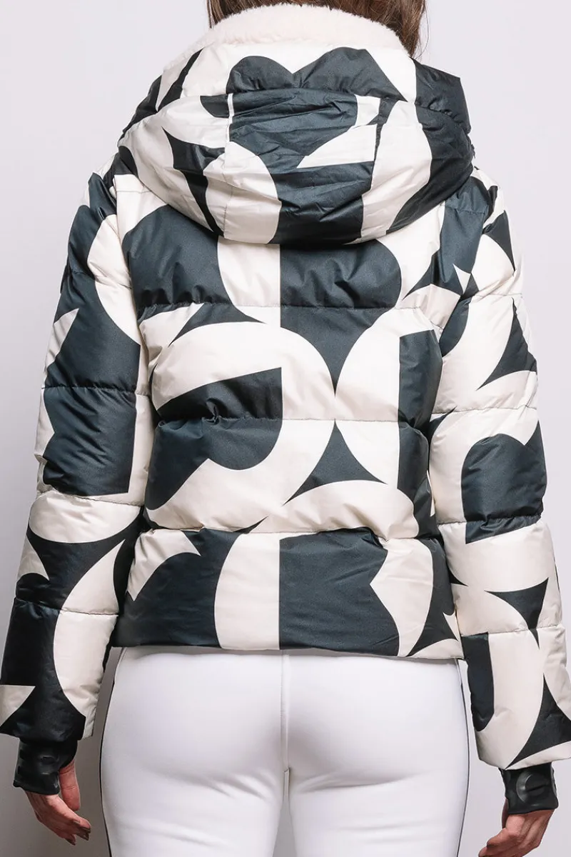 Clearance Maja Down Functional Ski Jacket - B Print Women Ski Jackets