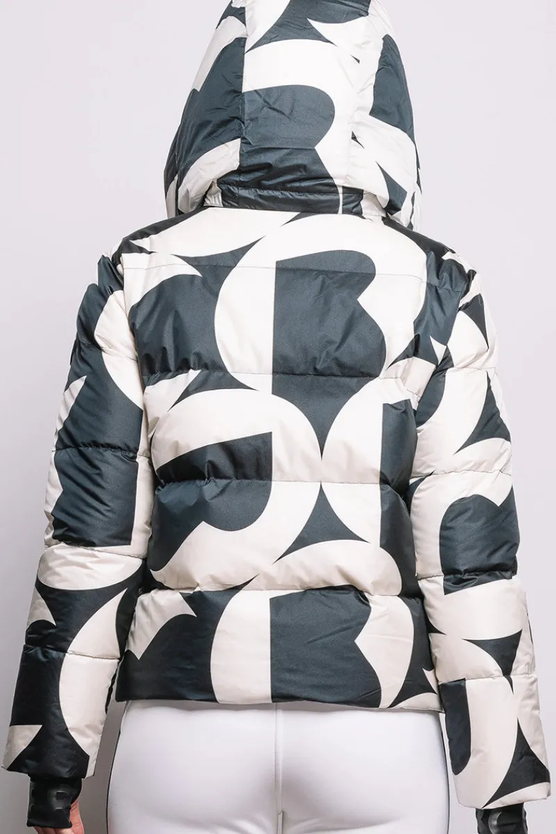 Clearance Maja Down Functional Ski Jacket - B Print Women Ski Jackets