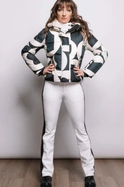 Clearance Maja Down Functional Ski Jacket - B Print Women Ski Jackets