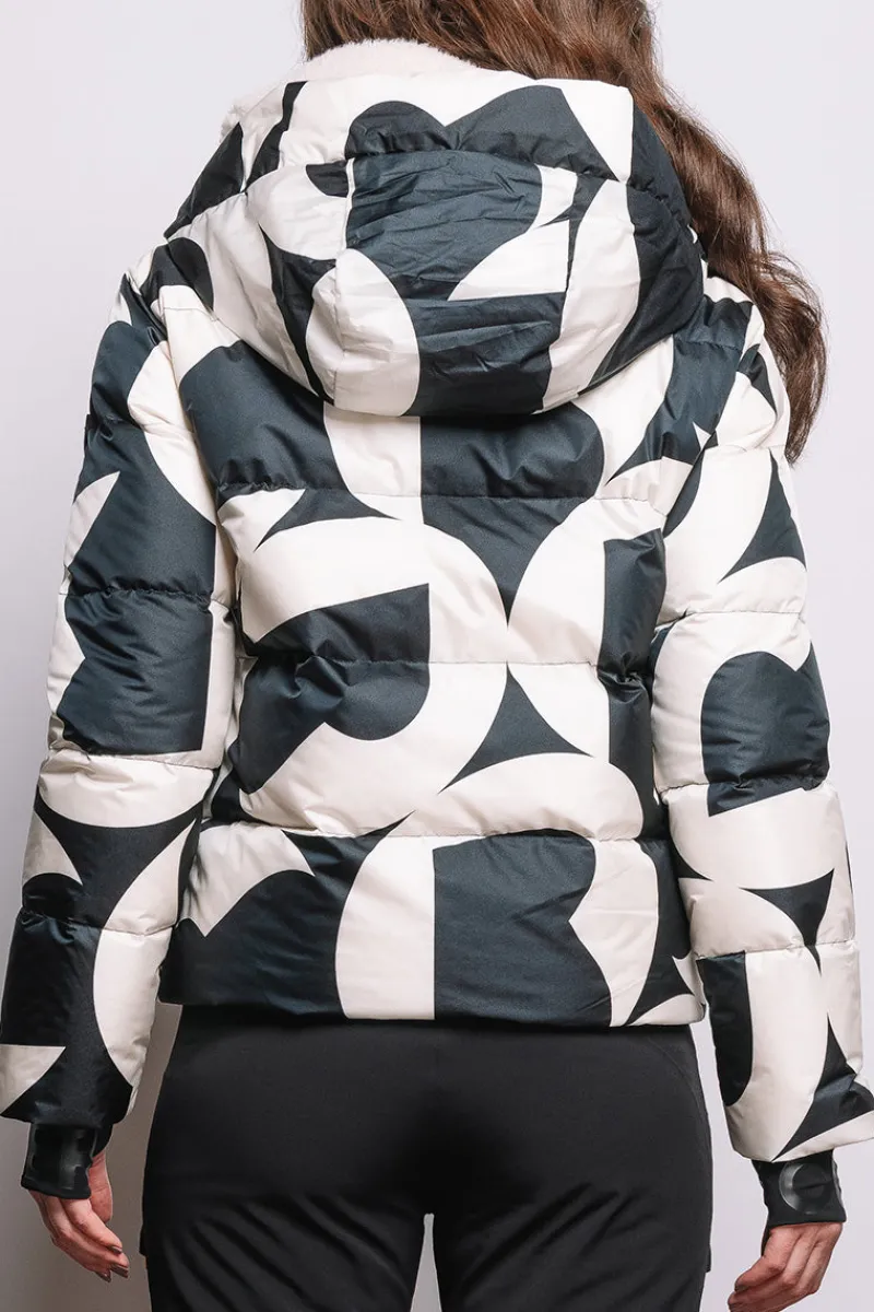 Clearance Maja Down Functional Ski Jacket - B Print Women Ski Jackets