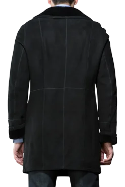 Outlet Men's Spanish Trench Mid-Length Shearling Coat Women Furs And Shearlings|Lamb