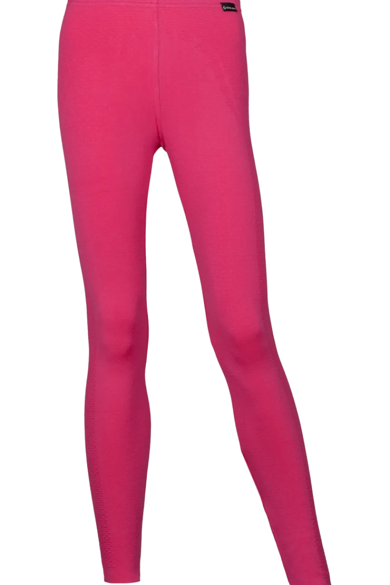 New Minerva Tech Pink Knitted Leggings Women Ski Layers
