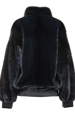 Outlet Mink Fur Bomber Jacket Women Mink|Fur Jackets