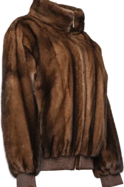 Outlet Mink Fur Bomber Jacket Women Mink|Fur Jackets