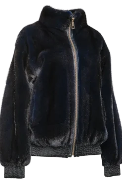 Outlet Mink Fur Bomber Jacket Women Mink|Fur Jackets