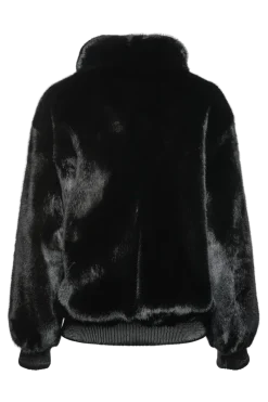 Outlet Mink Fur Bomber Jacket Women Mink|Fur Jackets