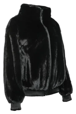 Outlet Mink Fur Bomber Jacket Women Mink|Fur Jackets