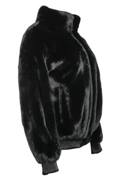 Outlet Mink Fur Bomber Jacket Women Mink|Fur Jackets