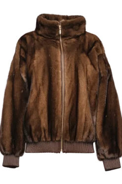 Outlet Mink Fur Bomber Jacket Women Mink|Fur Jackets