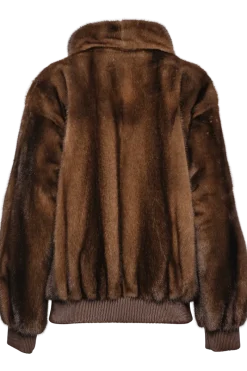 Outlet Mink Fur Bomber Jacket Women Mink|Fur Jackets