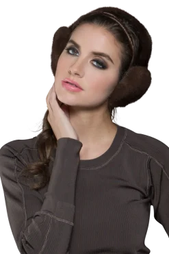 Discount Mink Fur Earmuffs & Mink Headband Women Mink|Headbands & Earmuffs