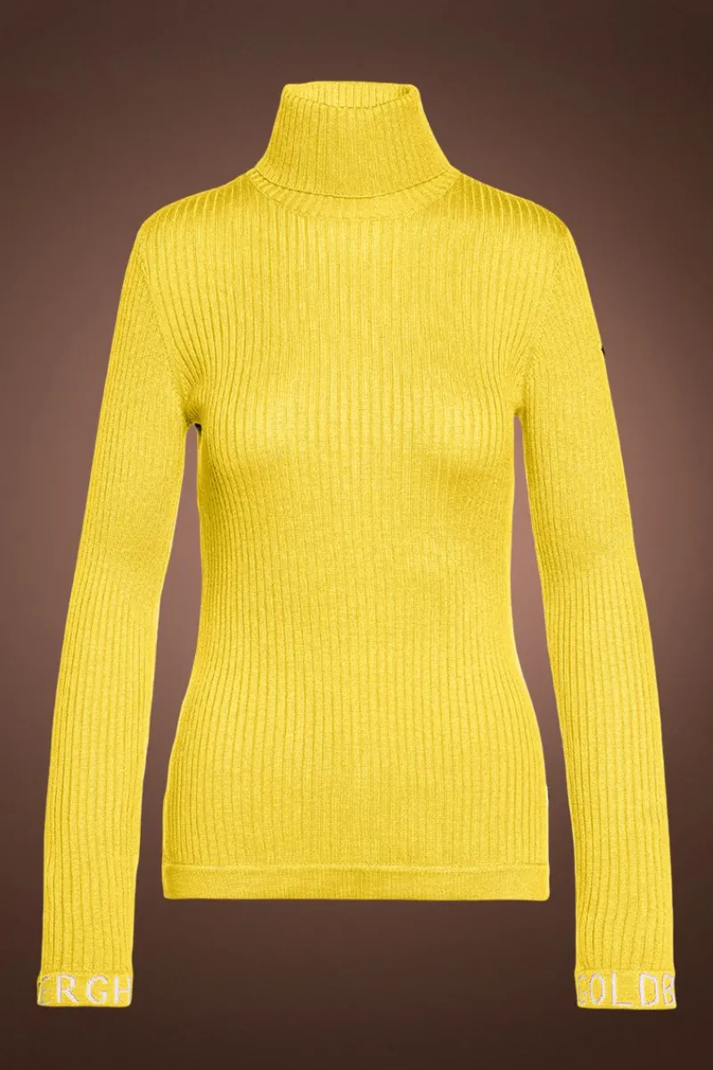 Discount Mira Turtleneck Ski Sweater - Sunshine Women Ski Layers