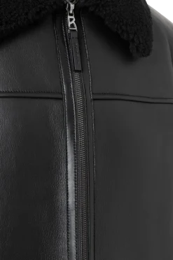 Hot Moritz Leather Knit Jacket Après Ski|Furs And Shearlings