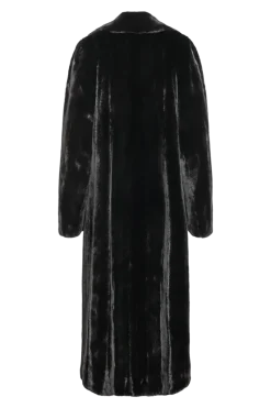 Sale Natural Mink Fur Coat - Wing Collar - Straight Sleeve Women Plus Size Furs|Fur Coats
