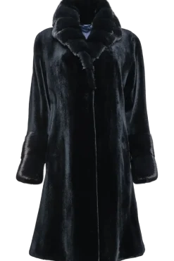 Online Sheared & Long Haired Mink Fur Coat Women Mink|Fur Coats
