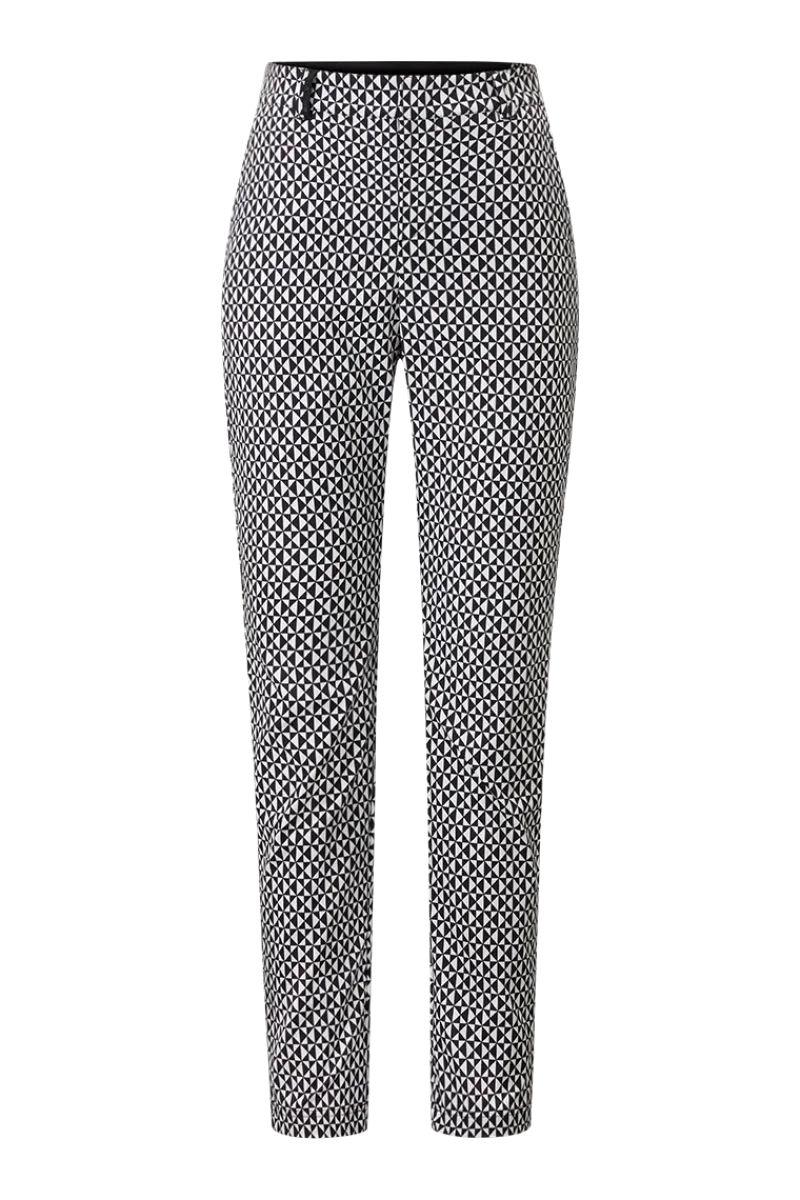 Outlet Nessi Functional Golf Pants - Black Print Women All Golf Clothes