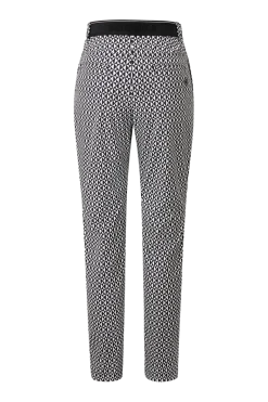 Outlet Nessi Functional Golf Pants - Black Print Women All Golf Clothes