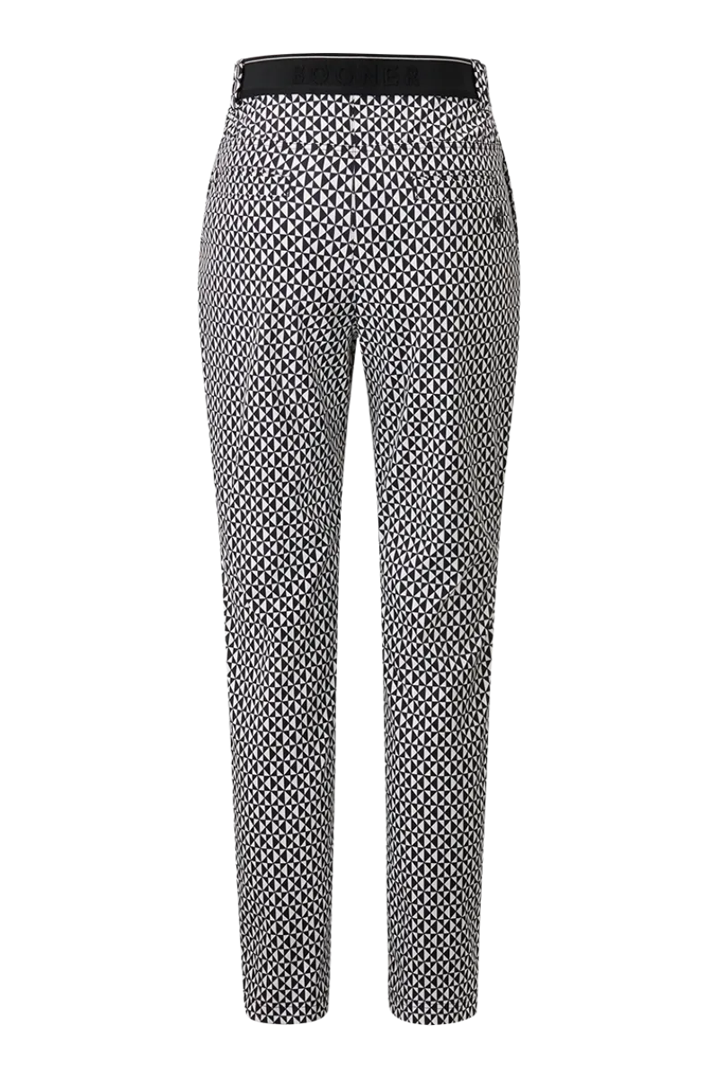 Outlet Nessi Functional Golf Pants - Black Print Women All Golf Clothes