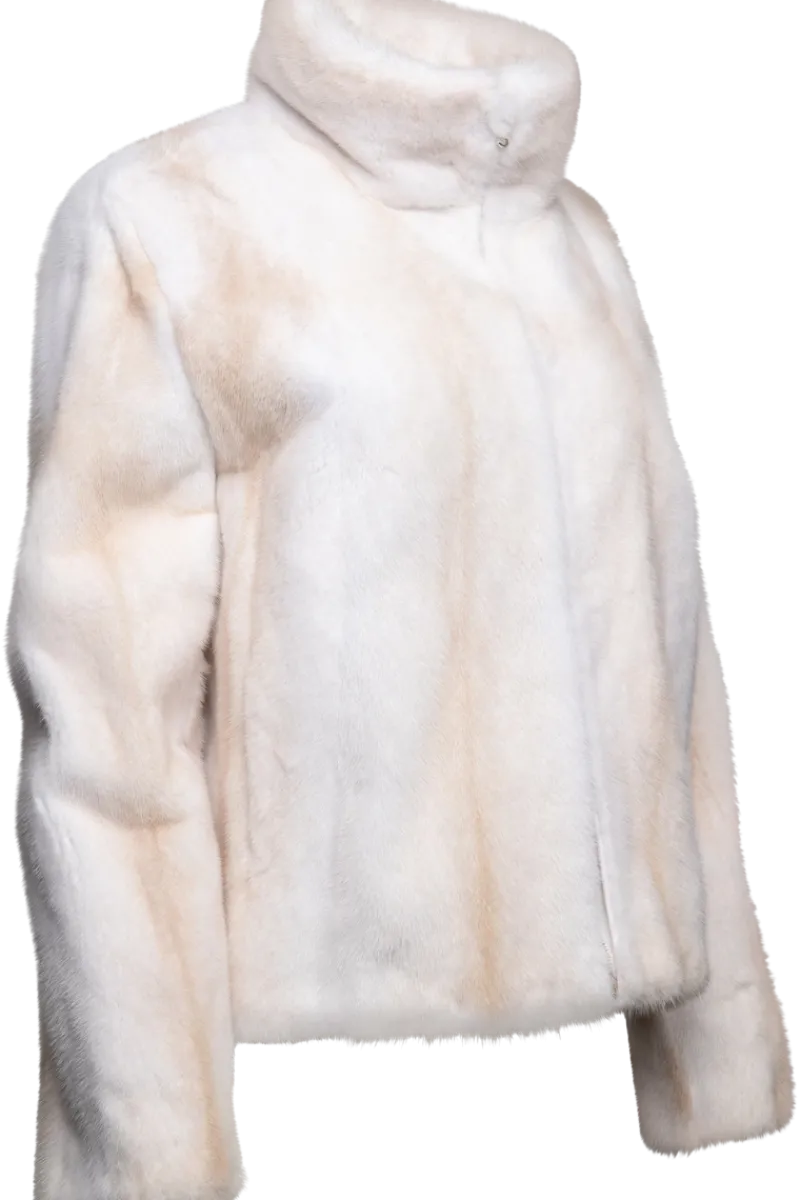 Online Zip-Up Sporty Mink Fur Jacket Women Mink|Fur Jackets