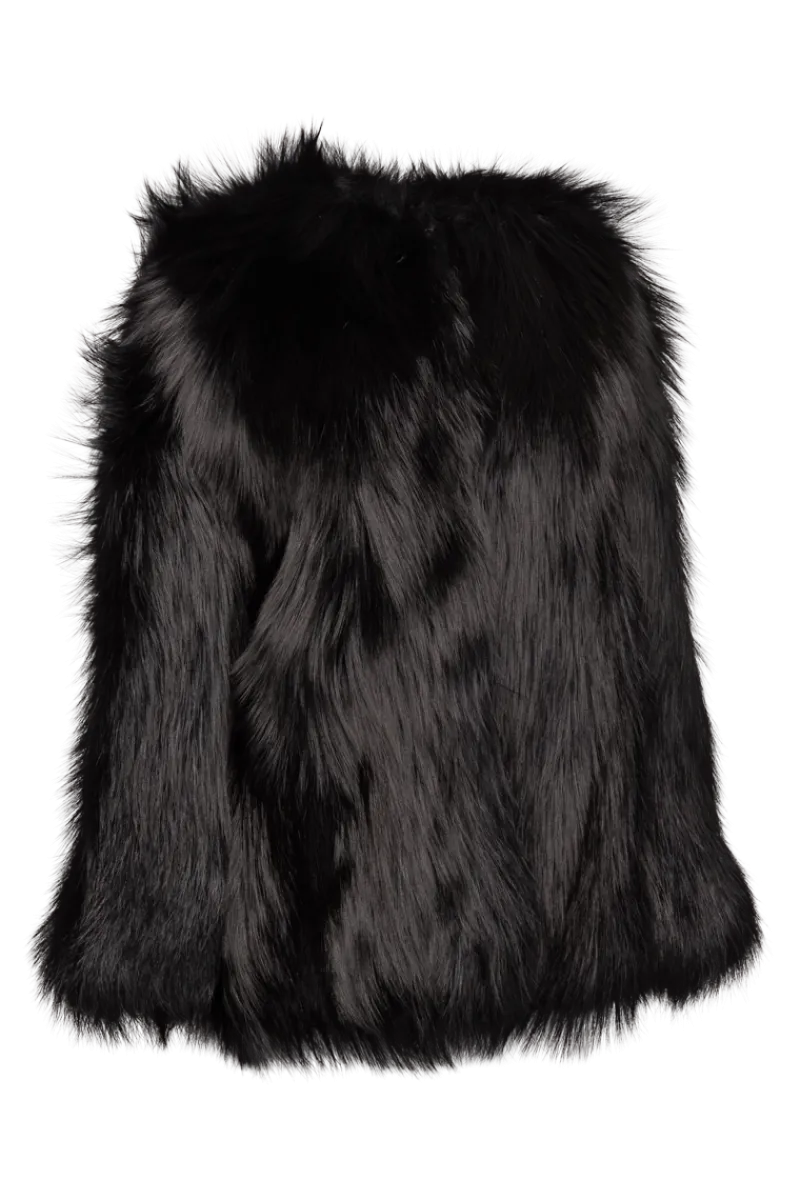 Discount Perforated Fox Fur Jacket Women Fox|Fur Jackets