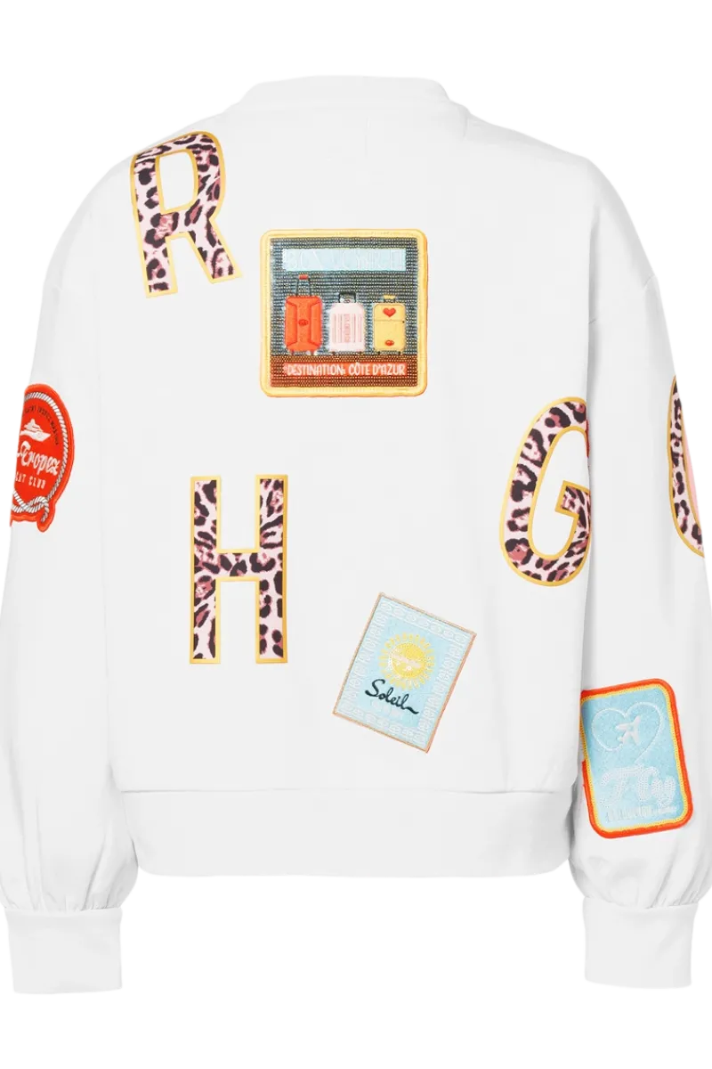 Piscine Embroidered Sweatshirt Women All Activewear