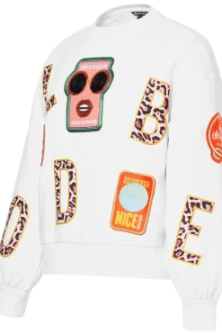 Piscine Embroidered Sweatshirt Women All Activewear