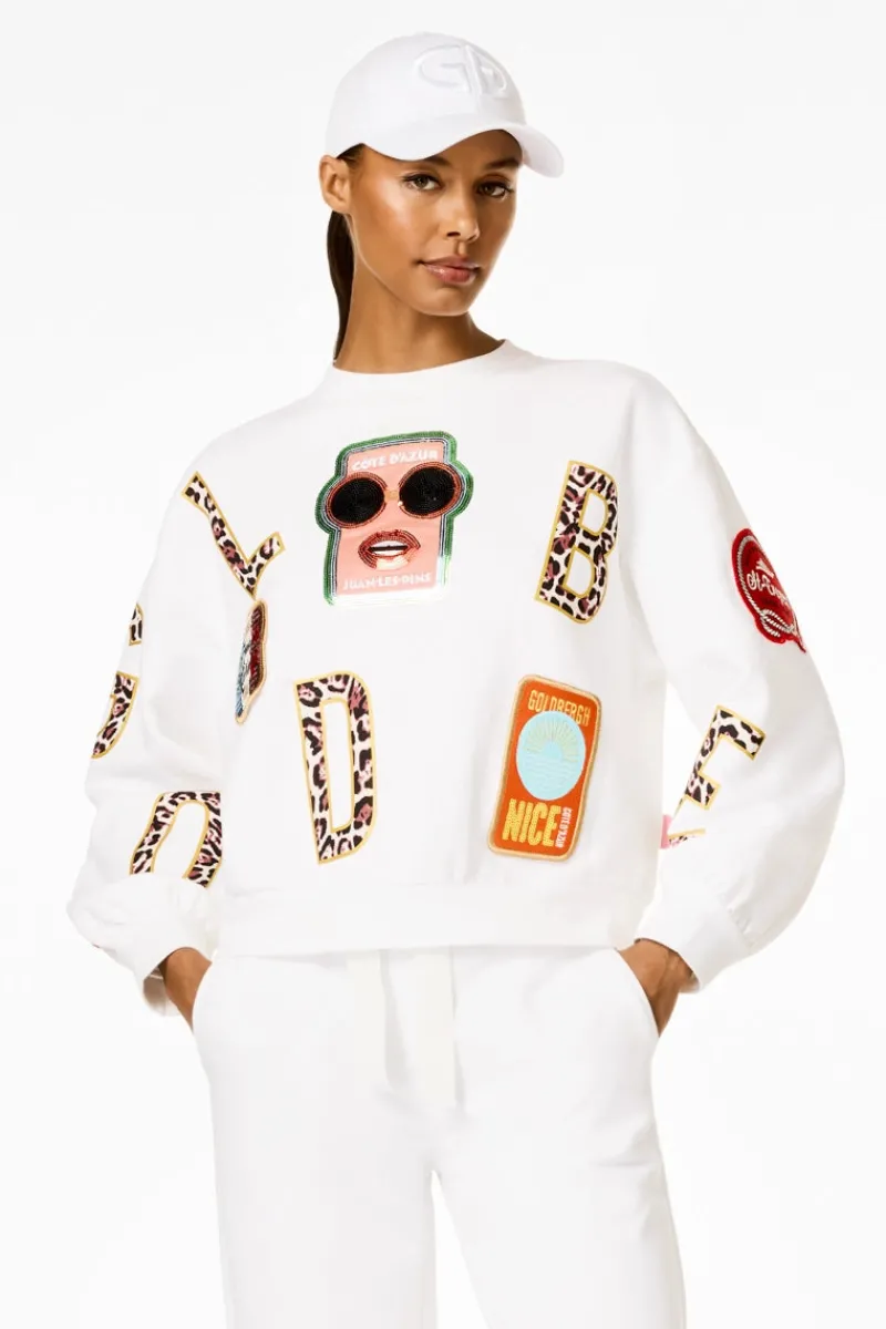Piscine Embroidered Sweatshirt Women All Activewear
