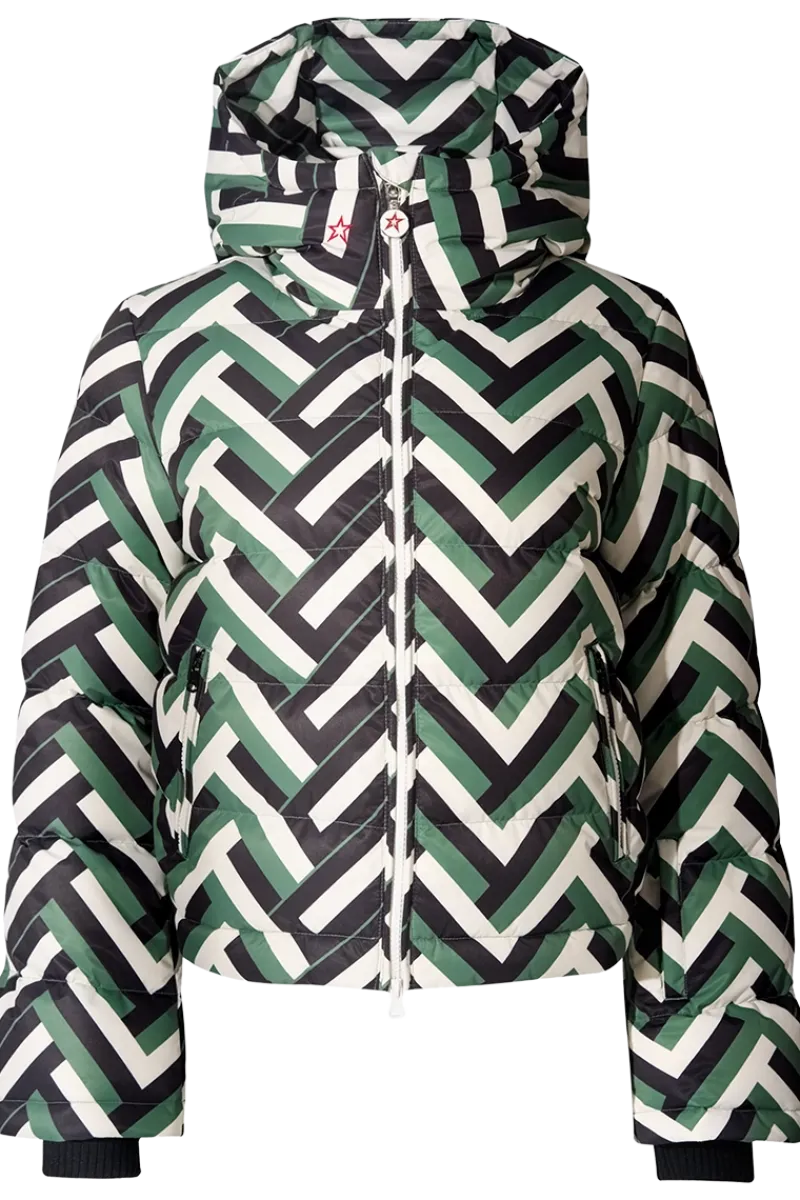 Outlet Polar Flare Print Down Ski Jacket Women Ski Jackets