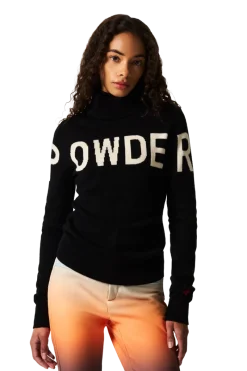 Powder Merino Wool Sweater Women Ski Layers