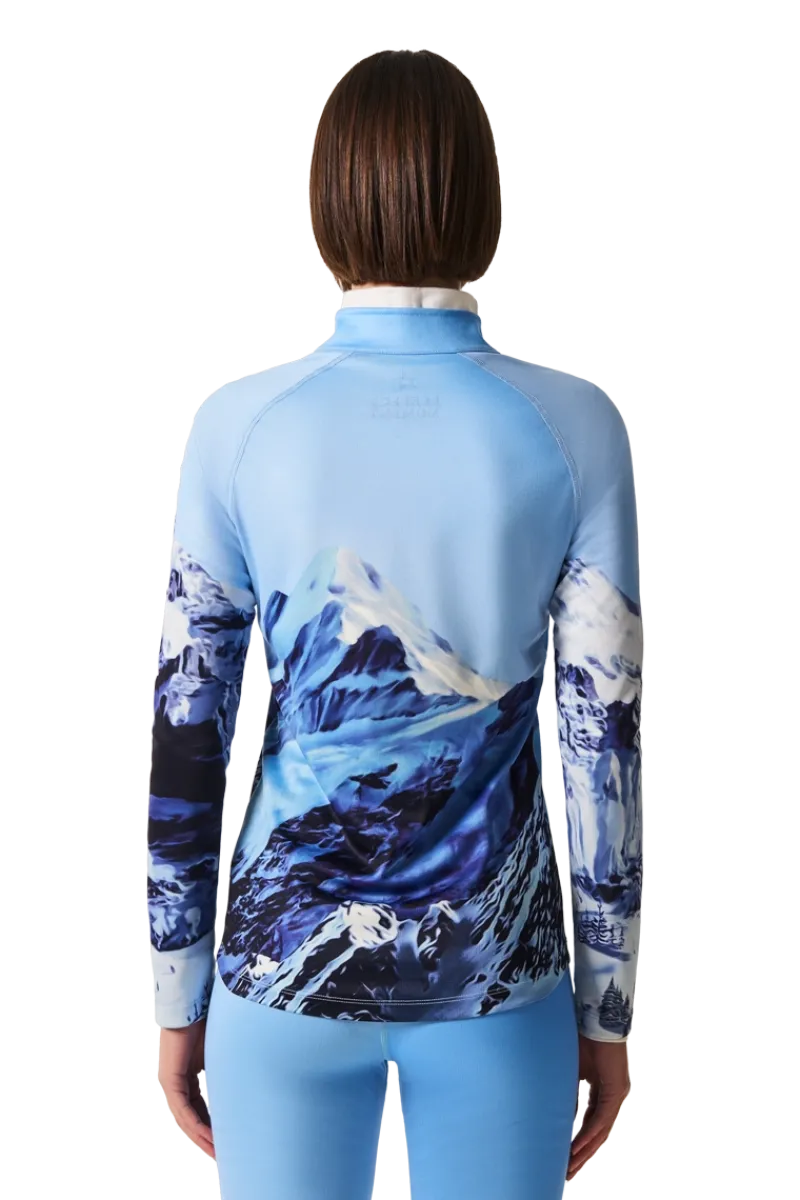 Clearance Quarter Zip Base Layer Top Women Ski Layers
