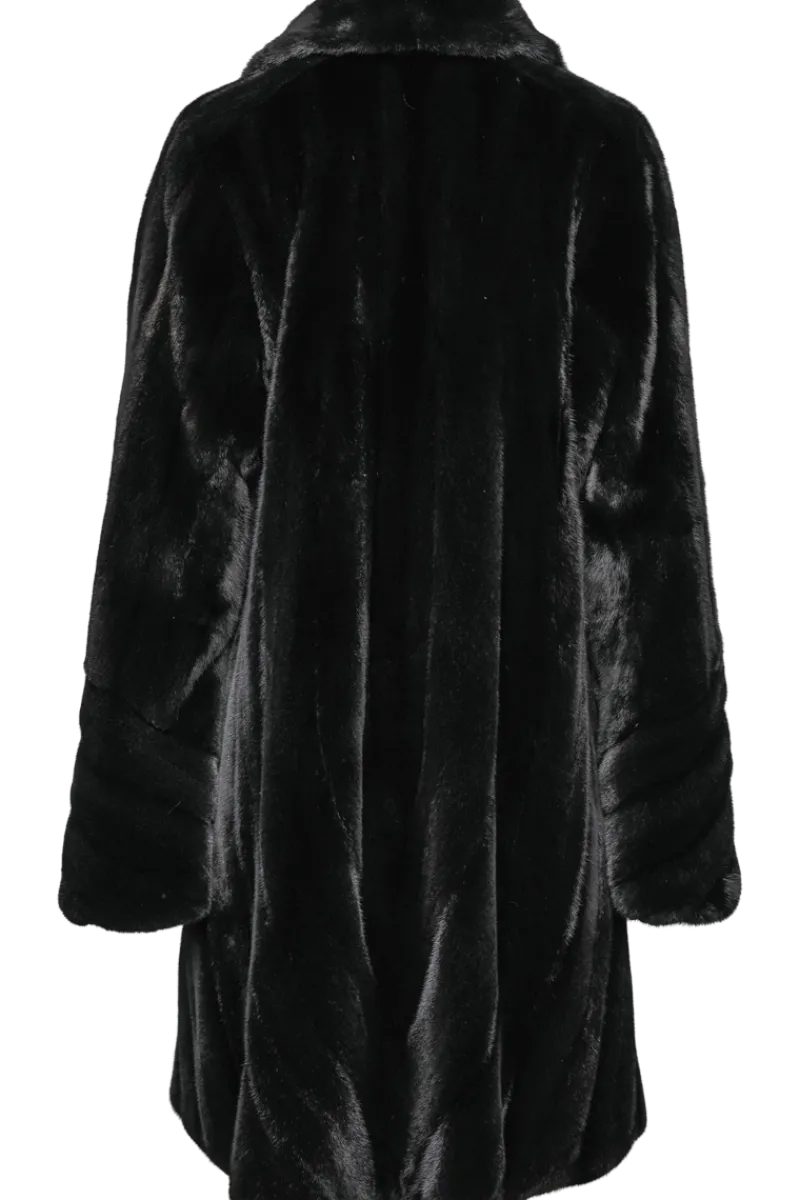 Best Mink Coat - Directional Hem And Sleeve Women Mink|Fur Coats