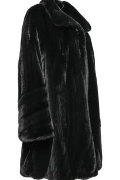 Best Mink Coat - Directional Hem And Sleeve Women Mink|Fur Coats