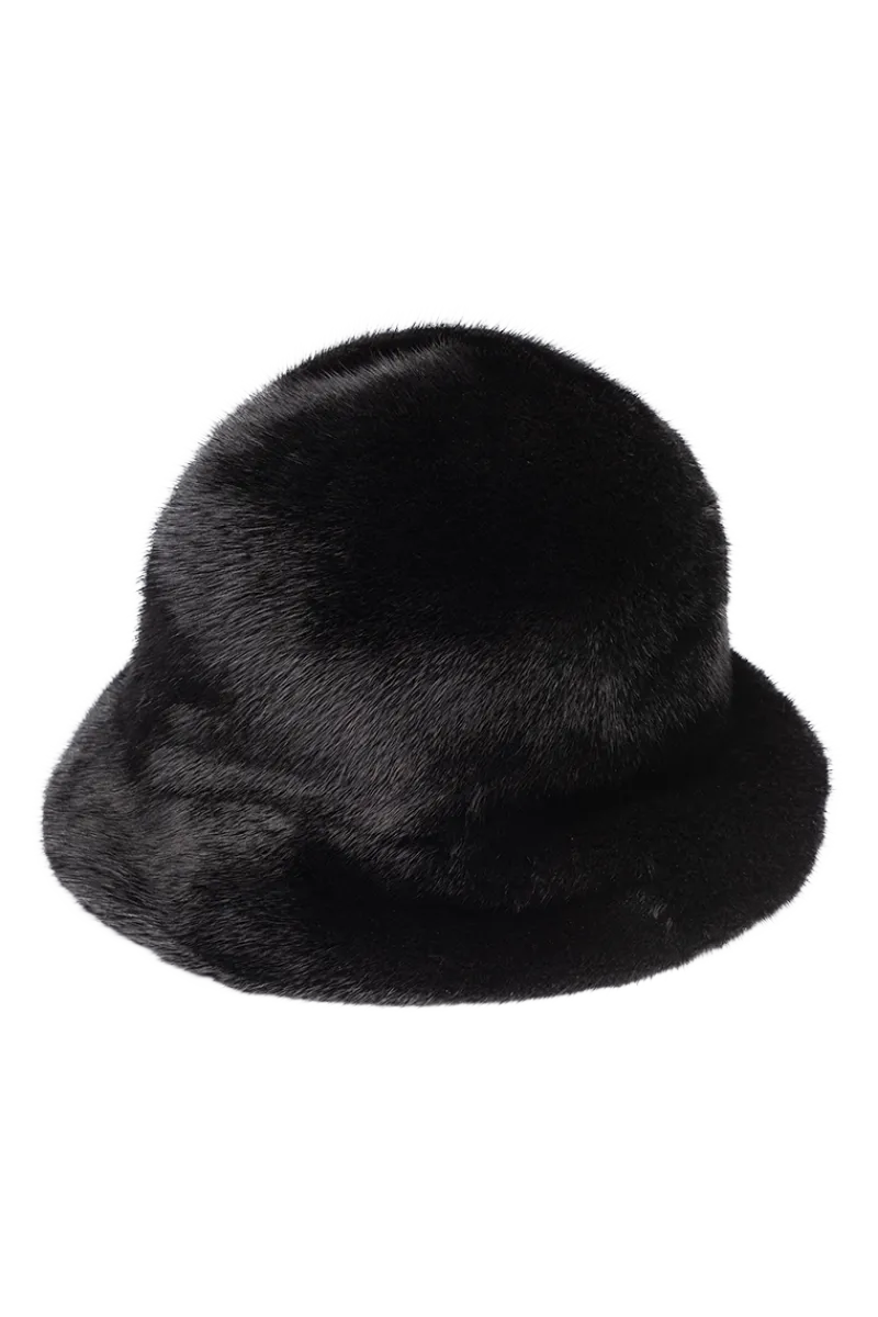 New Real Floppy Fur Hat Women Hats|Mink