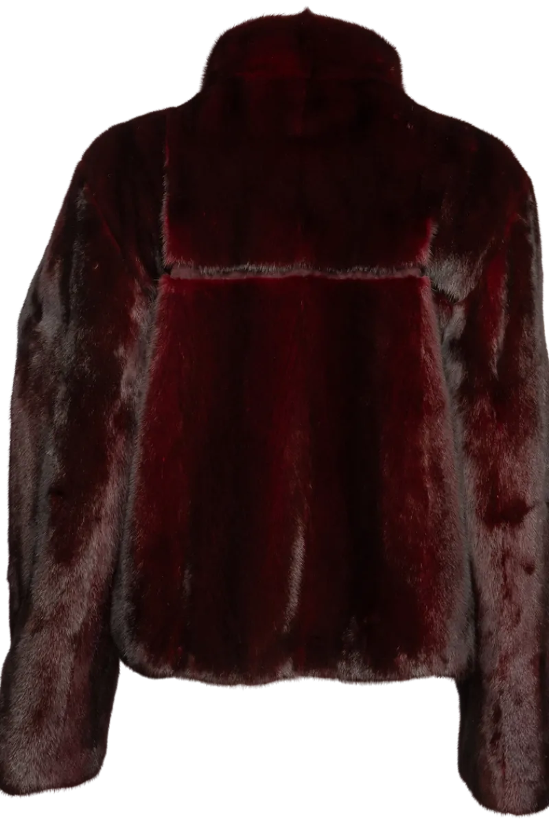 Outlet & Suede Mink Fur Jacket Women Mink|Fur Jackets