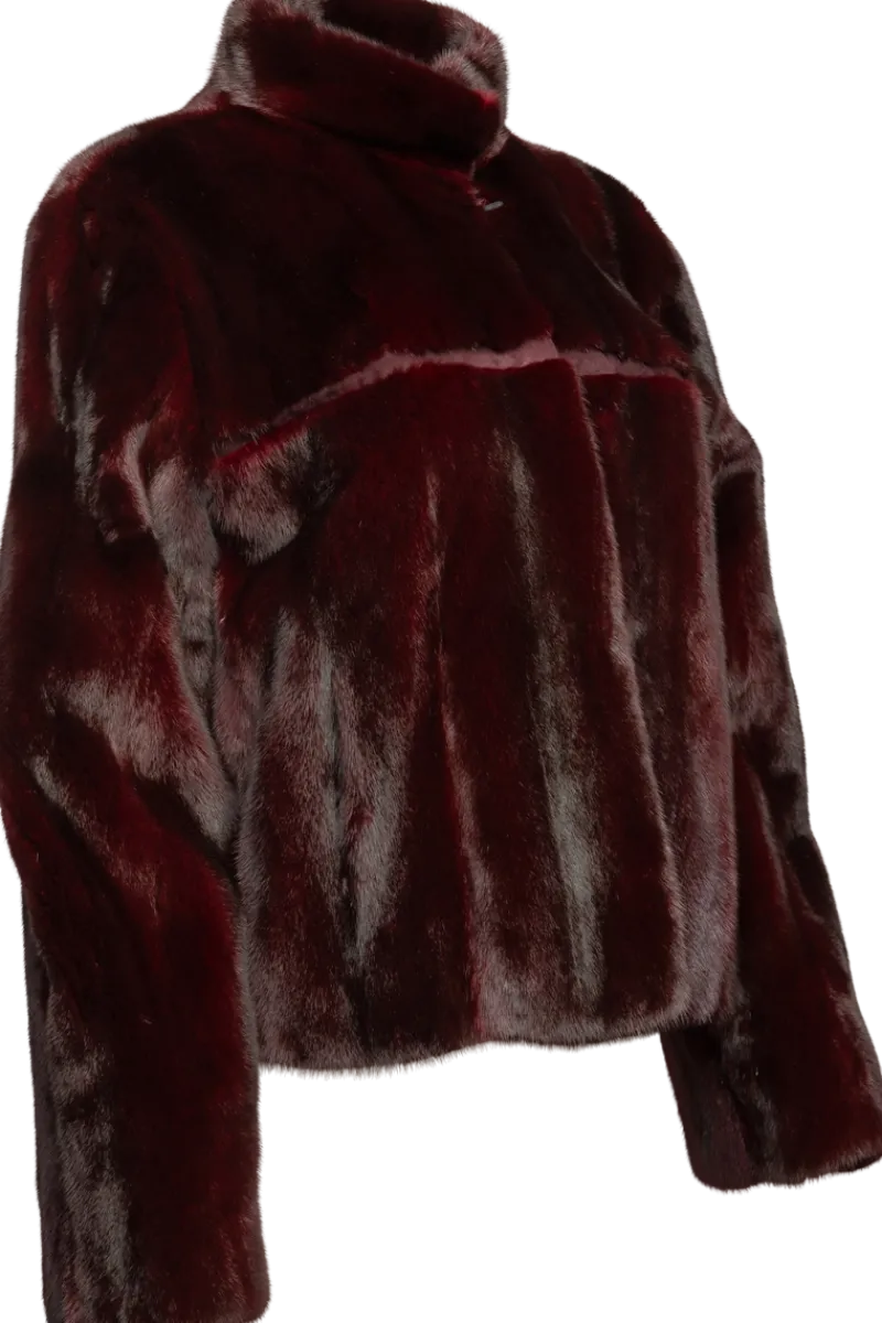 Outlet & Suede Mink Fur Jacket Women Mink|Fur Jackets