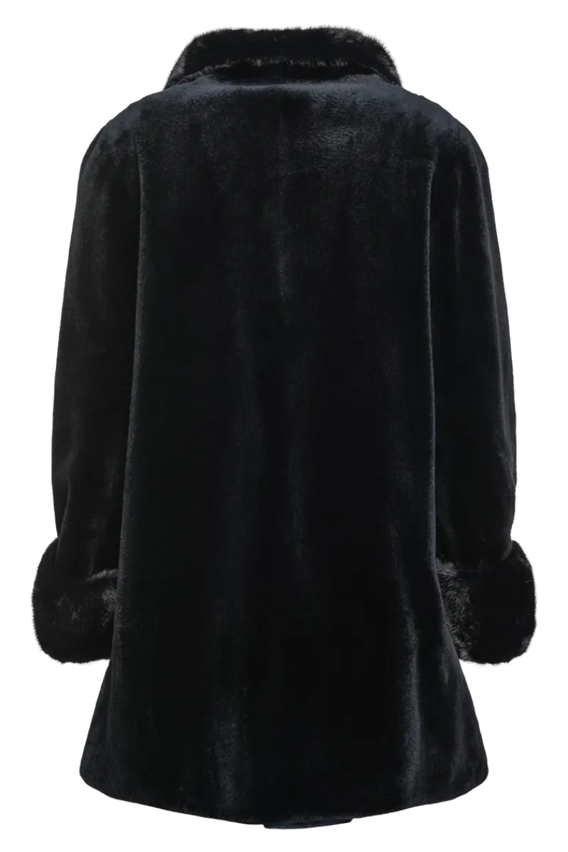 Clearance Reversible Sheared & Long Haired Mink Fur Jacket Women Mink|Fur Jackets